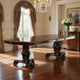 Traditional Dining Table | Wood | Extension Leaf | Brown