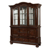 Wood Buffet & Hutch Set | Display & Storage | Brown