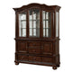 Wood Buffet & Hutch Set | Display & Storage | Brown