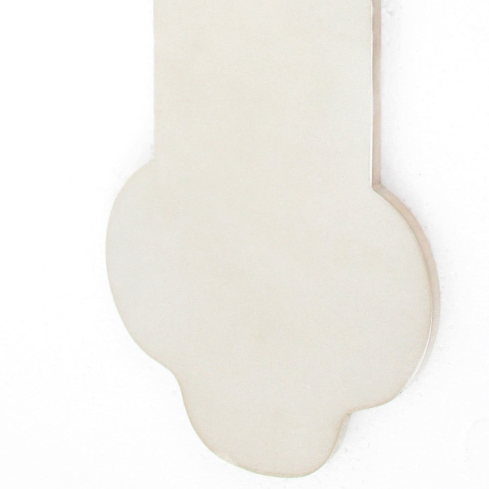 Rustic Wooden Cross Wall Decor White BM218406