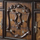 Traditional Wooden Dresser with 5 Drawers and 2 Cabinets, Brown