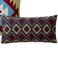 Decorative Pillow with Geometric Native Print Pair of 2 Multicolor By Casagear Home BM218791