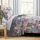 Twin Quilt Set | 2 Piece | Polyester | Floral Prints | Multicolor