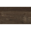 Rustic Panel Design Wooden Queen Size Bed with Block Legs Support, Brown