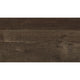 Rustic Panel Design Wooden Queen Size Bed with Block Legs Support, Brown