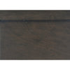 Transitional Wooden Dresser with 6 Drawers and Metal Handles, Gray