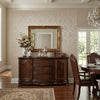 Cabinet Buffet | Wood | 2 Doors | 3 Drawers | Claw Feet | Cherry Brown