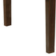 Rectangular Dining Table | Wood | Tapered Legs | Oak Brown