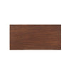 Coffee Table | Wood | 2 Drawer | Splayed Legs | Walnut Brown