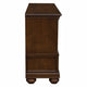 Cabinet Buffet | Traditional | 2 Doors | Molded Details | Bun Feet | Brown