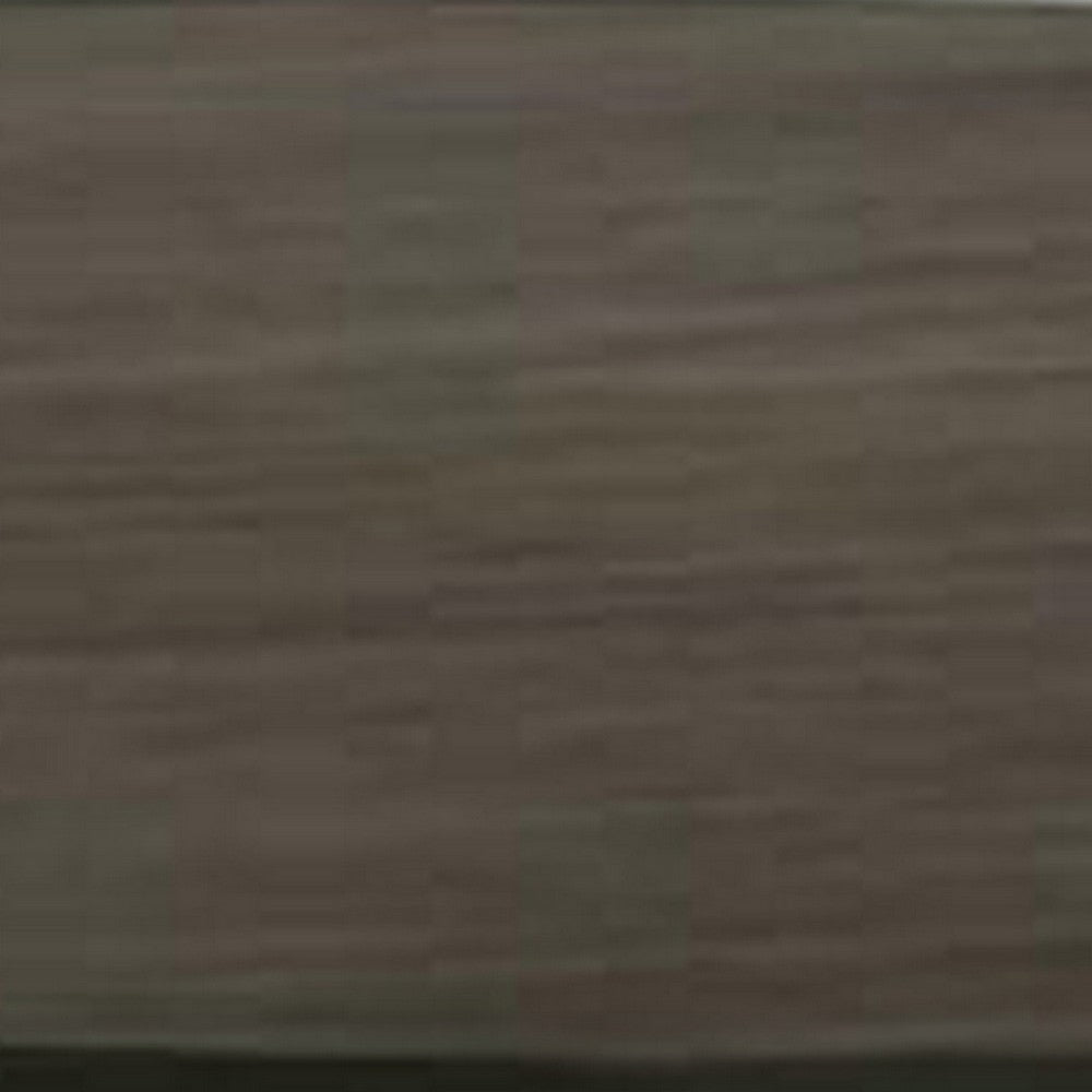 Wooden Top Dining Table with Angled Legs and Braces Support,Brown and White By Casagear Home BM220408