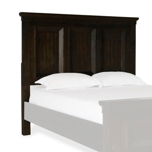 King Headboard | Transitional Wood | Panel Style Design | Brown