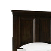 Transitional Eastern King Wooden Headboard with Panel Style Design Brown By Casagear Home BM220453