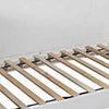 Mid Century Modern Wooden Twin Daybed with Round Legs, White