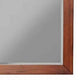 Wooden Frame Dresser Mirror with Natural Grain Details, Cherry Brown