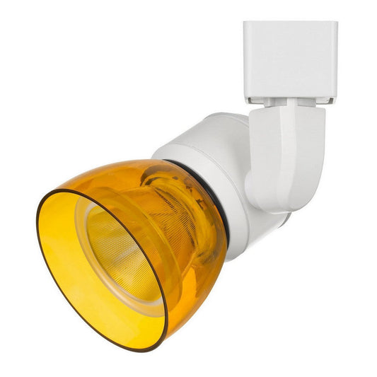LED Track Fixture | 10W Integrated | Polycarbonate Head | Yellow & White