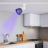 LED Track Fixture | 10W Integrated | Metal & Polycarbonate | White & Blue
