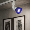 LED Track Fixture | 10W Integrated | Metal & Polycarbonate | White & Blue