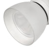 10W Integrated LED Track Fixture with Polycarbonate Head, White By Casagear Home
