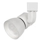 10W Integrated LED Track Fixture with Polycarbonate Head, White By Casagear Home