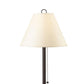 Paper Shade Metal Table Lamp with Pull Chain Switch,Set of 4,White and Black By Casagear Home BM220650