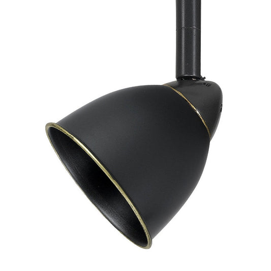 Track Light Head | Round Metal Shade | Frame | Dark Bronze