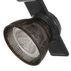 12W Integrated LED Metal Track Fixture with Mesh Head, Black and Bronze By Casagear Home