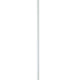 3 Way Torchiere Floor Lamp with Frosted Glass shade and Stable Base White BM220817