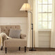 3 Way Metal Floor Lamp | Adjustable Height | Bronze