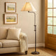 3 Way Metal Floor Lamp | Adjustable Height | Bronze
