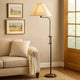 3 Way Metal Floor Lamp | Adjustable Height | Bronze