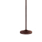 3 Way Metal Floor Lamp with and Adjustable Height Mechanism Brown By Casagear Home BM220823