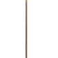 3 Way Torchiere Floor Lamp with Frosted Glass shade and Stable Base, Bronze By Casagear Home