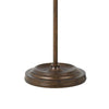 Adjustable Height Metal Pharmacy Lamp with Pull Chain Switch, Bronze By Casagear Home