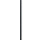 Metal Floor Lamp | 80W | Dual Gooseneck | Uno Style Shades | Black