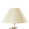 Metal Table Lamp | 150W | Swing Arm | Fabric Conical Shade | Gold BM220866