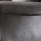Traditional Fabric Upholstered Wooden Chair with Tufted Details Gray BM221489