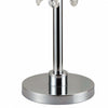 Metal Chandelier Table Lamp | Crystal Accent | Set of 2 | Black & Chrome BM221626