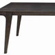 Rectangular Dining Table | Angled Legs | Grain Details | Brown