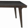 Rectangular Dining Table | Angled Legs | Grain Details | Brown