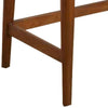 2 Drawer Vanity Desk with Flip Top Mirror and Storage Compartment, Brown