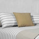 Mid Century Modern Wooden Standard King Bed with Round Legs, Gray