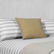 Mid Century Modern Wooden Full Size Bed with Round Legs, Gray