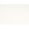Wooden Mirror with Raised Edges and Curved Top, White