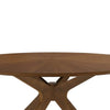 Dining Table | 59" Round | Spider Legs | Brown