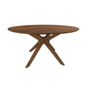 Dining Table | 59" Round | Spider Legs | Brown
