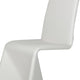 Metal Frame Leatherette Dining Chair Set of 2 White By Casagear Home BM223487