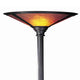 Torchiere Lamp | 3 Way | Mica Shade | Bronze