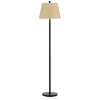 Metal Round 3 Way Floor Lamp with Spider Type Shade, Dark Bronze By Casagear Home