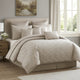 Comforter Set | 9 Piece Queen | Jacquard Print | Gray